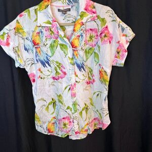 Tommy Bahama Floral Button Down Shirt - Multicolor